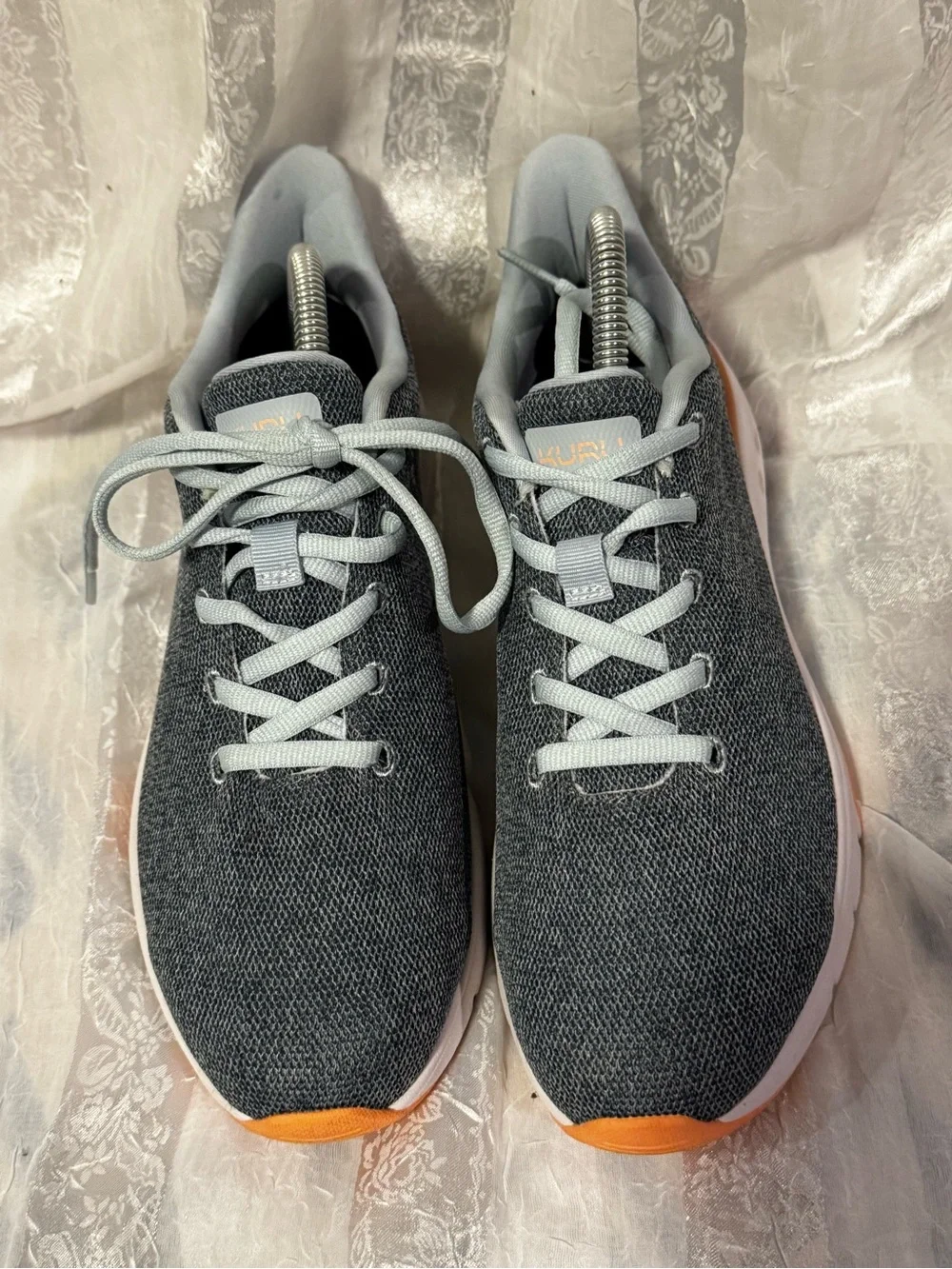 Kuru Flex Via Shoes Women's 9.5 M Mist Blue Apricot Running Walking Sneakers